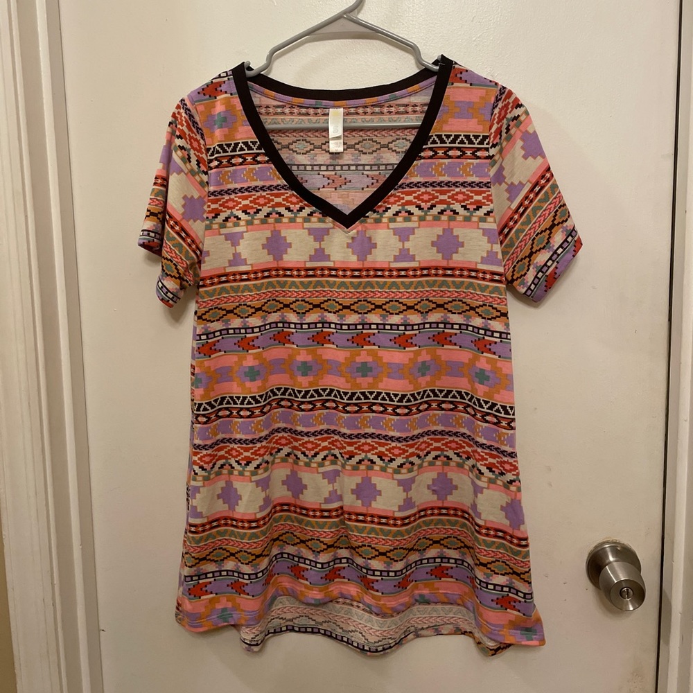 Lula Roe Medium V-Neck